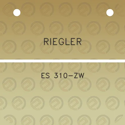 riegler-es-310-zw