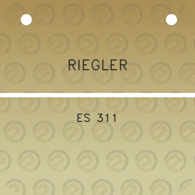 riegler-es-311