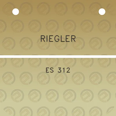 riegler-es-312