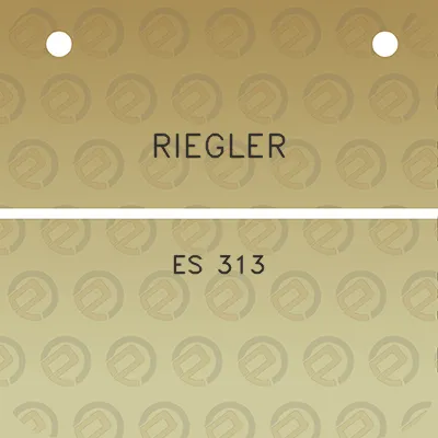 riegler-es-313