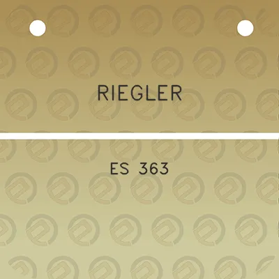 riegler-es-363