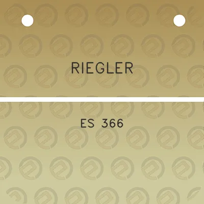 riegler-es-366