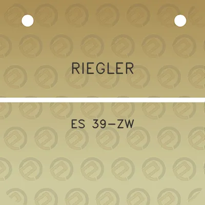 riegler-es-39-zw