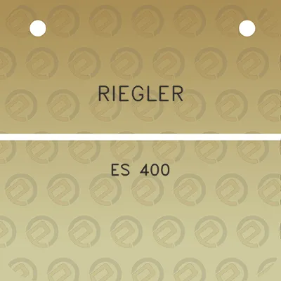 riegler-es-400