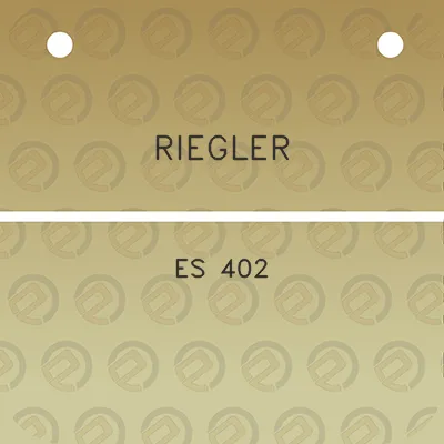 riegler-es-402