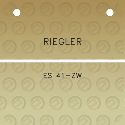 riegler-es-41-zw