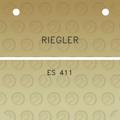 riegler-es-411