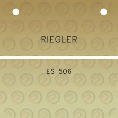 riegler-es-506