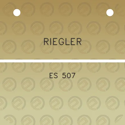 riegler-es-507