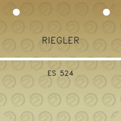 riegler-es-524