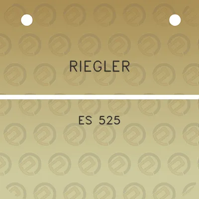 riegler-es-525