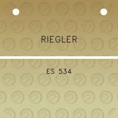 riegler-es-534