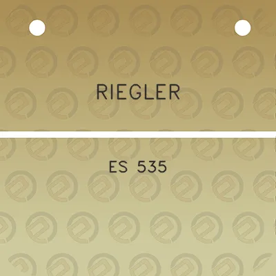 riegler-es-535