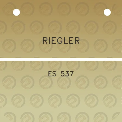 riegler-es-537