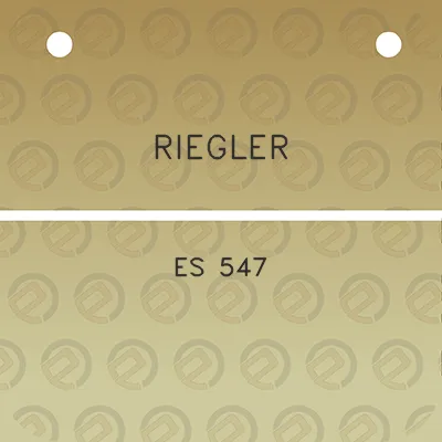 riegler-es-547