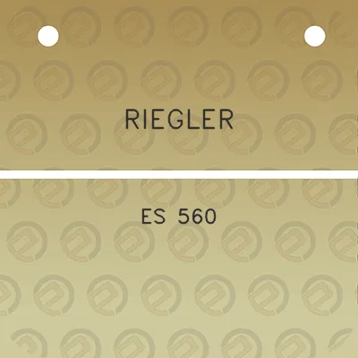 riegler-es-560