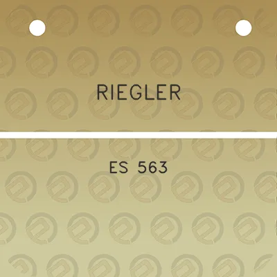 riegler-es-563