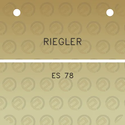 riegler-es-78