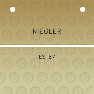 riegler-es-87