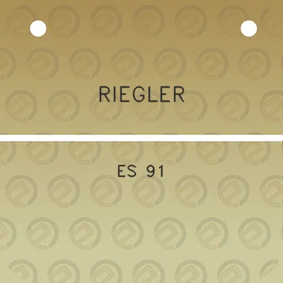 riegler-es-91