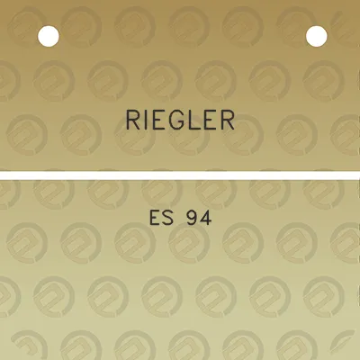 riegler-es-94