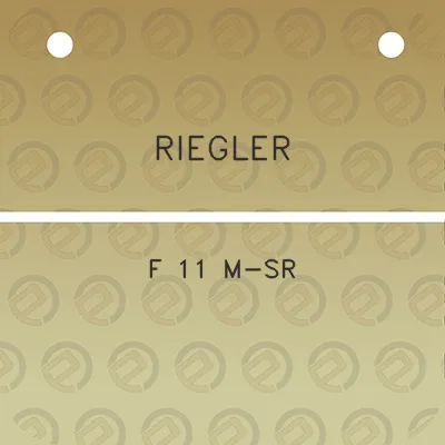 riegler-f-11-m-sr