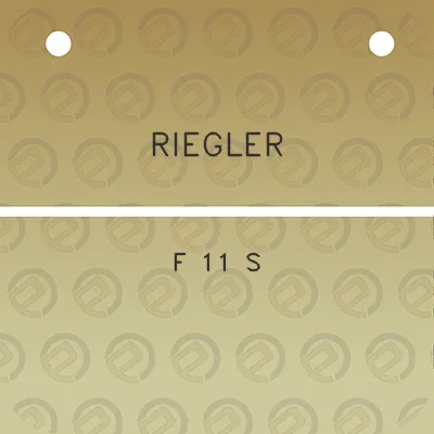 riegler-f-11-s