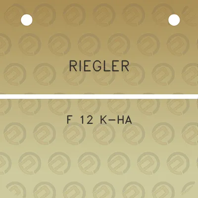 riegler-f-12-k-ha