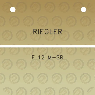 riegler-f-12-m-sr