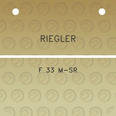 riegler-f-33-m-sr