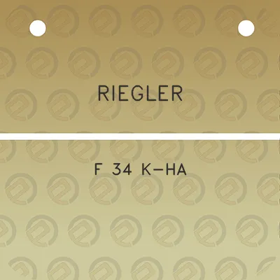 riegler-f-34-k-ha