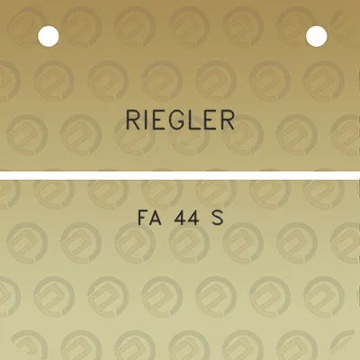 riegler-fa-44-s