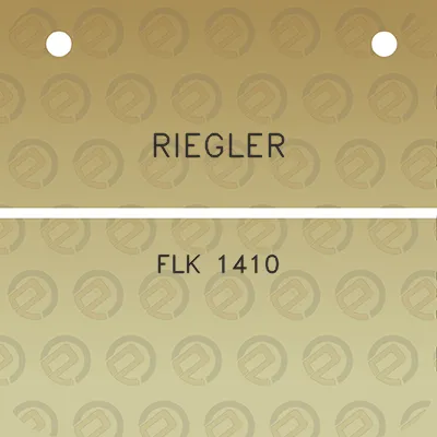 riegler-flk-1410