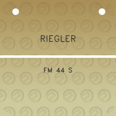 riegler-fm-44-s