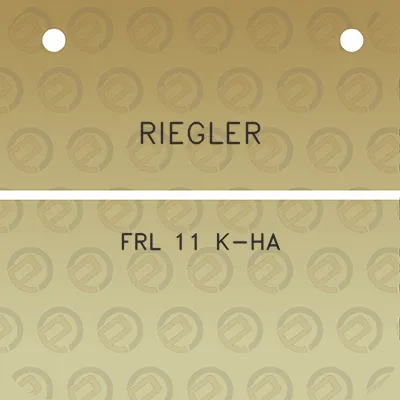 riegler-frl-11-k-ha