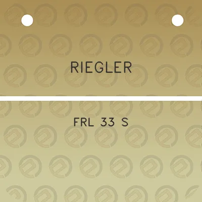 riegler-frl-33-s