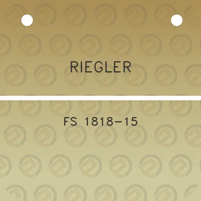 riegler-fs-1818-15