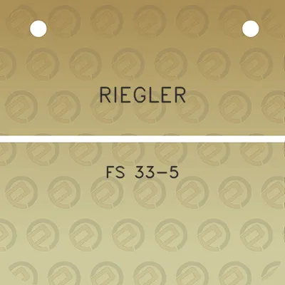 riegler-fs-33-5