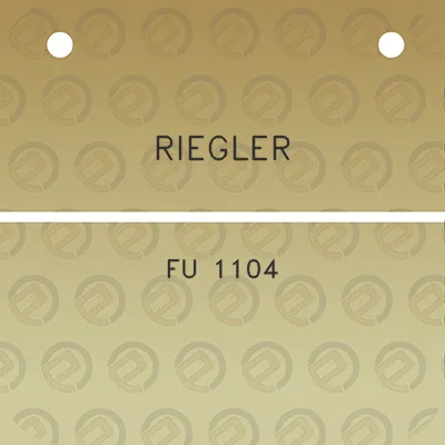 riegler-fu-1104