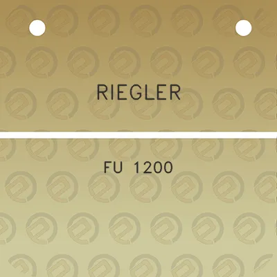 riegler-fu-1200