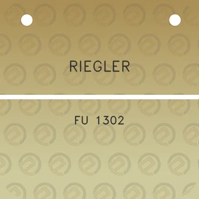 riegler-fu-1302