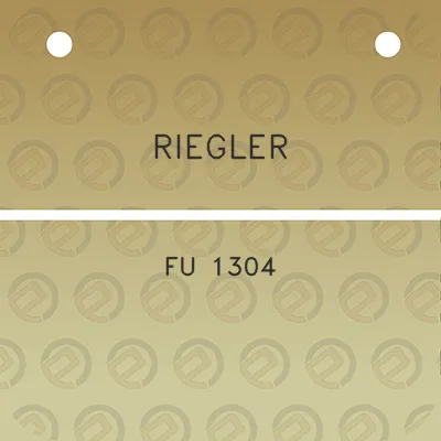 riegler-fu-1304