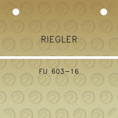 riegler-fu-603-16