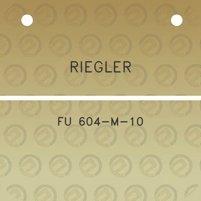 riegler-fu-604-m-10