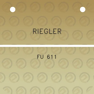 riegler-fu-611