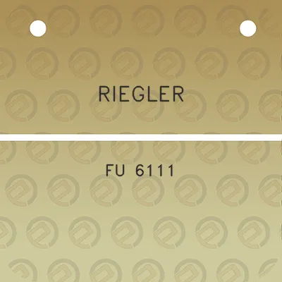 riegler-fu-6111