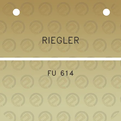 riegler-fu-614