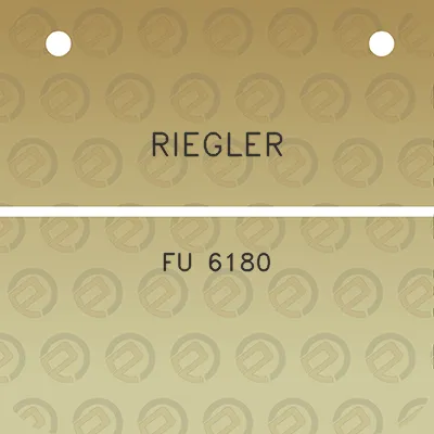 riegler-fu-6180