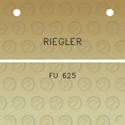 riegler-fu-625