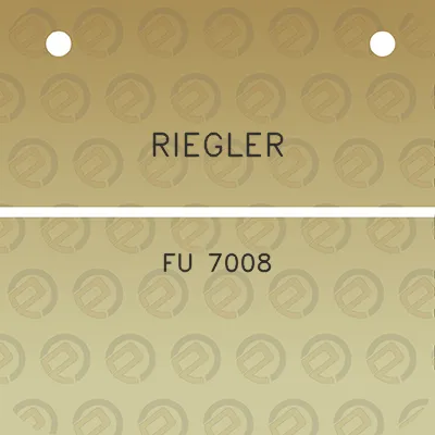 riegler-fu-7008